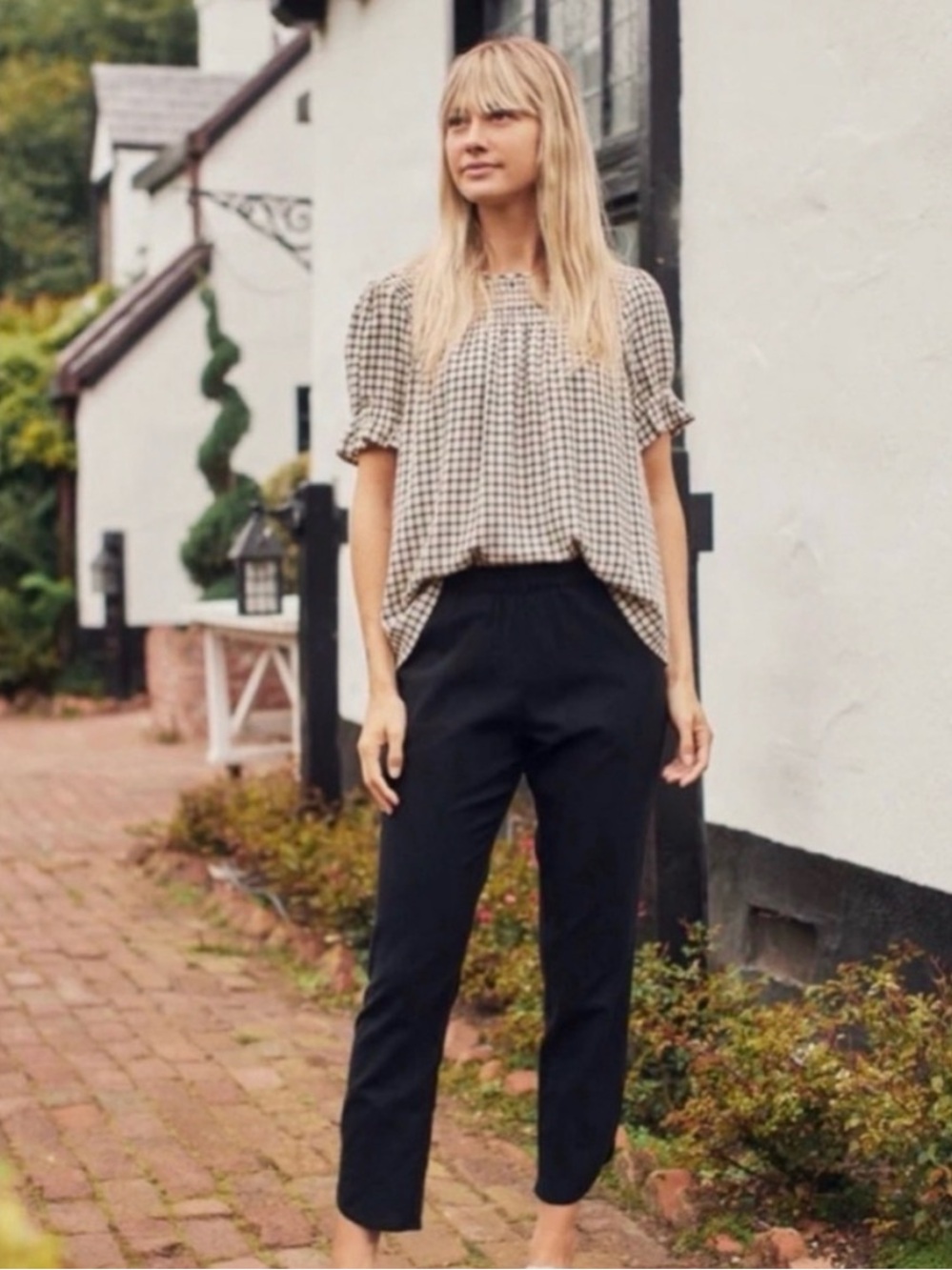 Marine Layer Black Tapered Women's Pants
